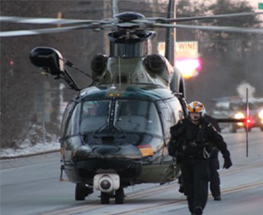 MSP Pilot with MSP Helicopter